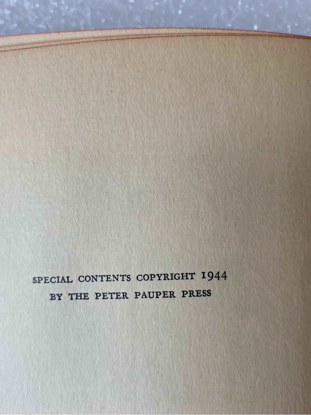 Adventures of BARON MUNCHAUSEN 1944 Peter Pauper Press Vintage Hardcover